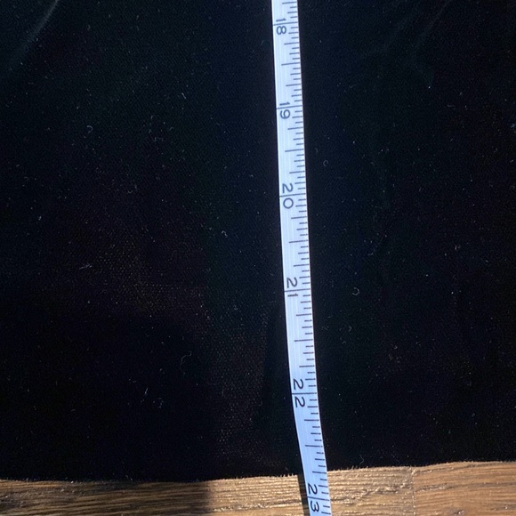 Vintage Black Velvet Pencil Skirt size 10 - Picture 7 of 7